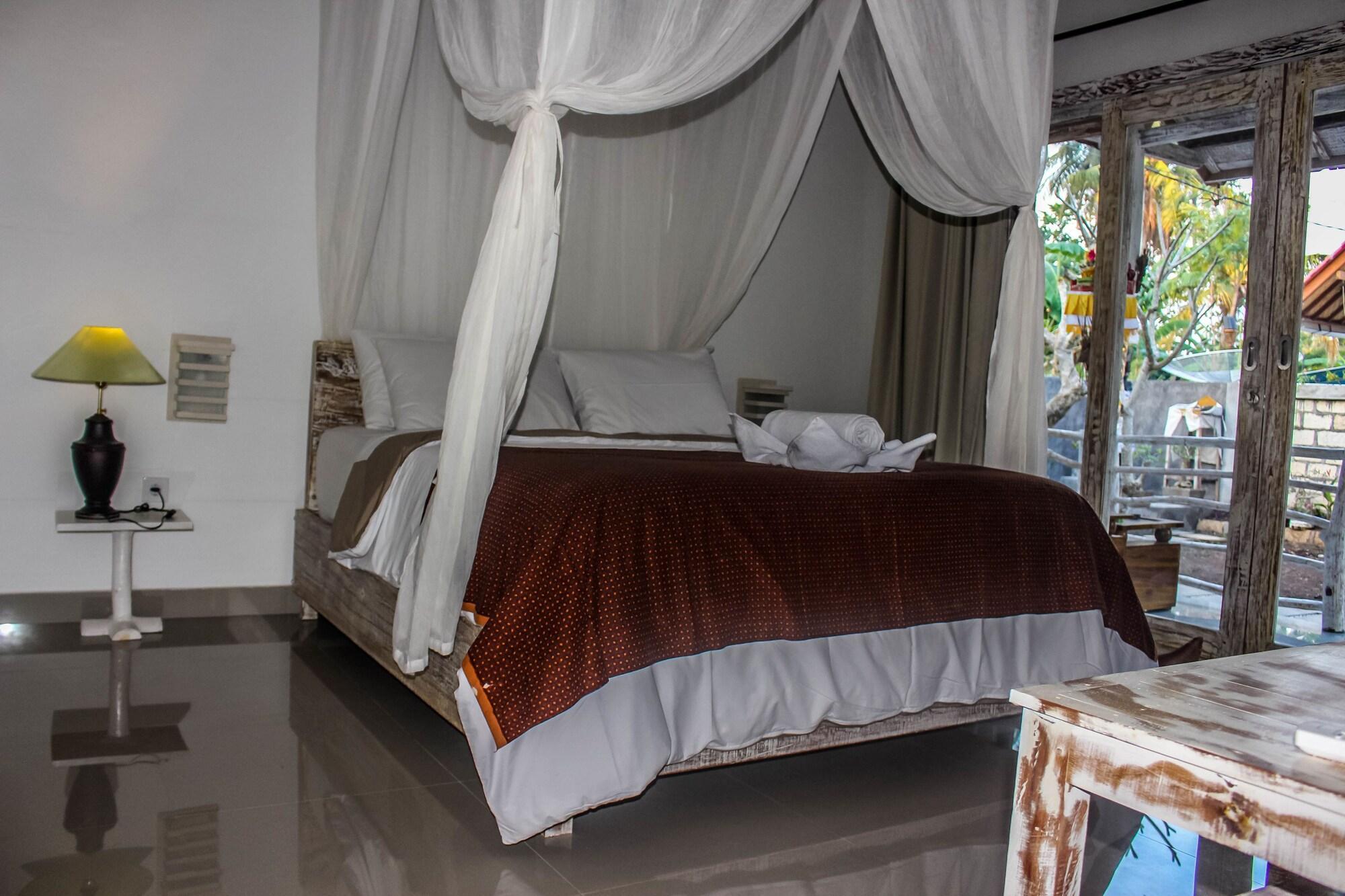 Angels Bungalow Nusa Penida Ped Exterior foto