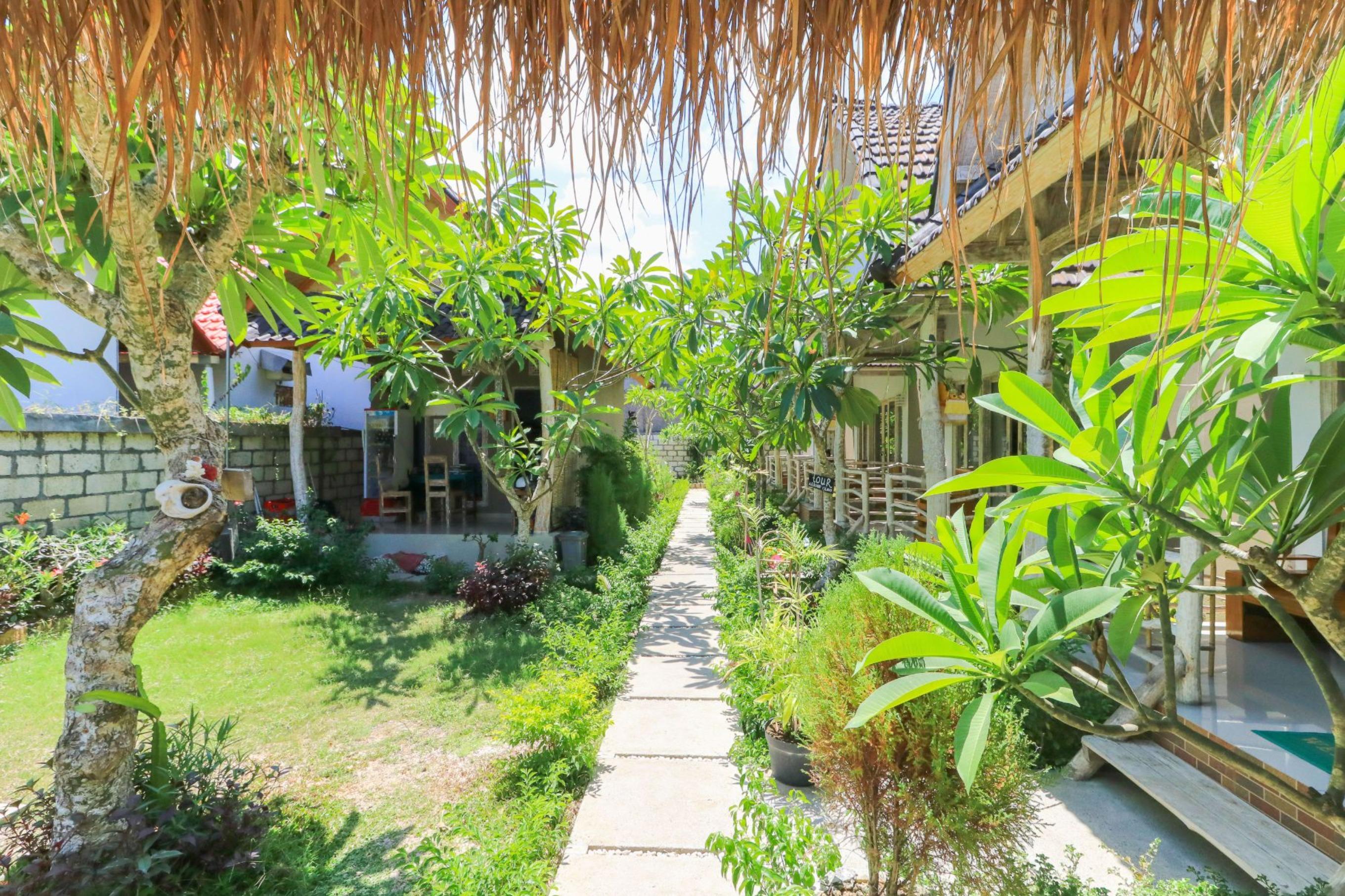 Angels Bungalow Nusa Penida Ped Exterior foto