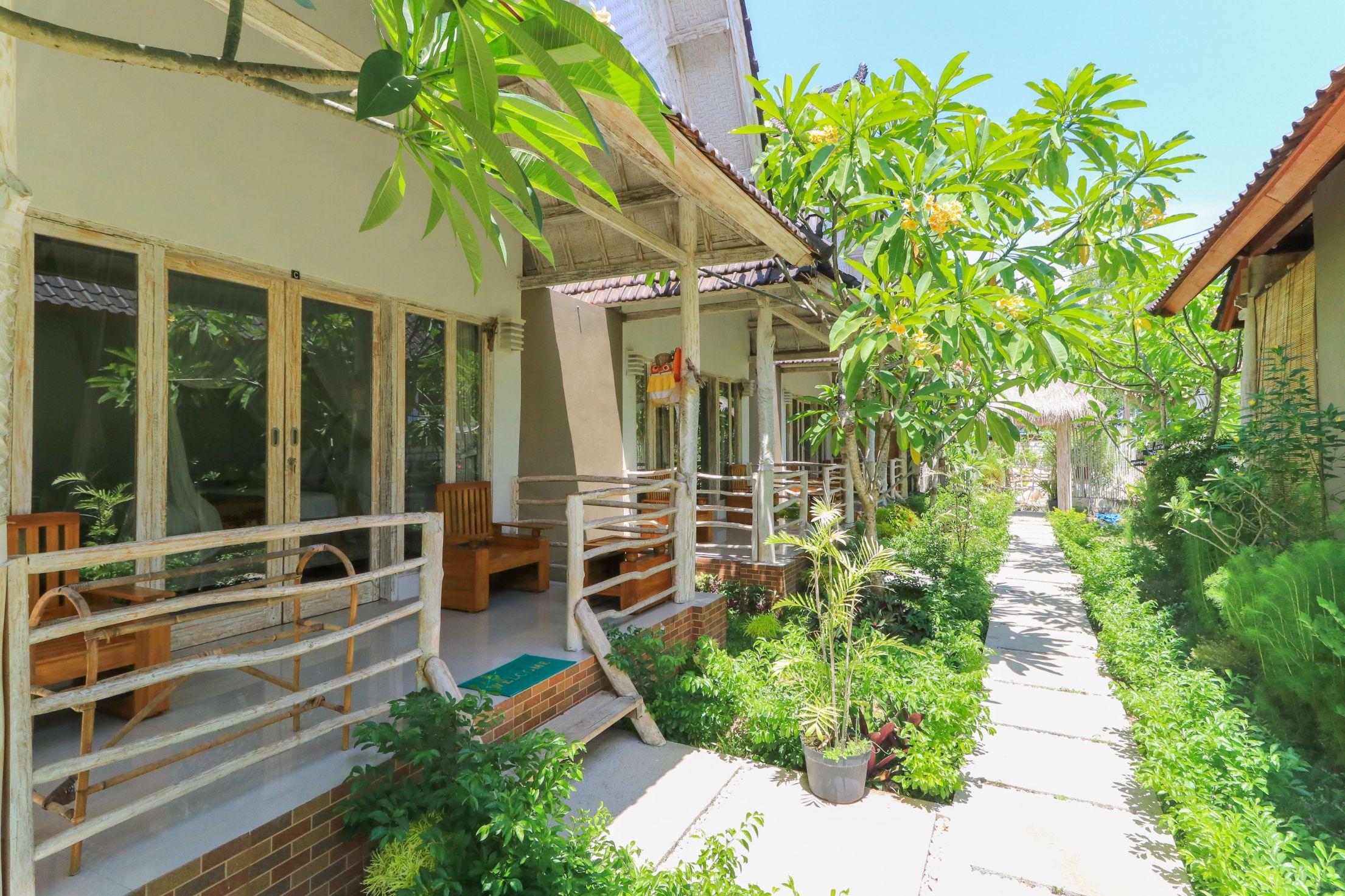 Angels Bungalow Nusa Penida Ped Exterior foto