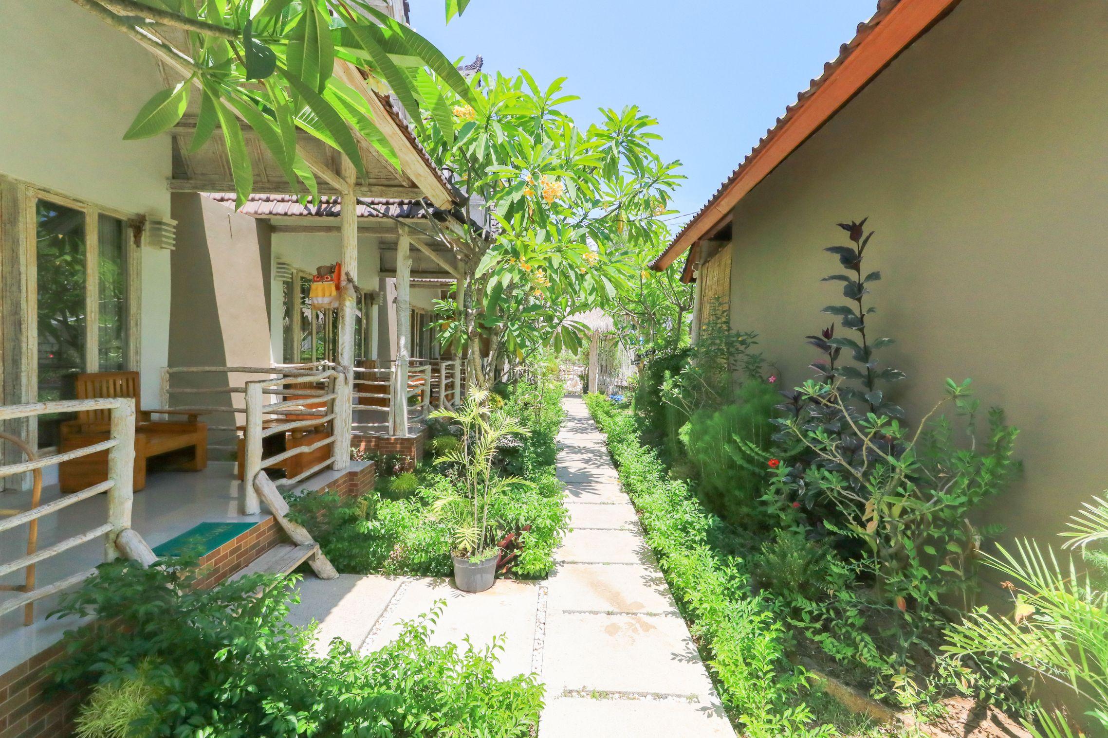 Angels Bungalow Nusa Penida Ped Exterior foto