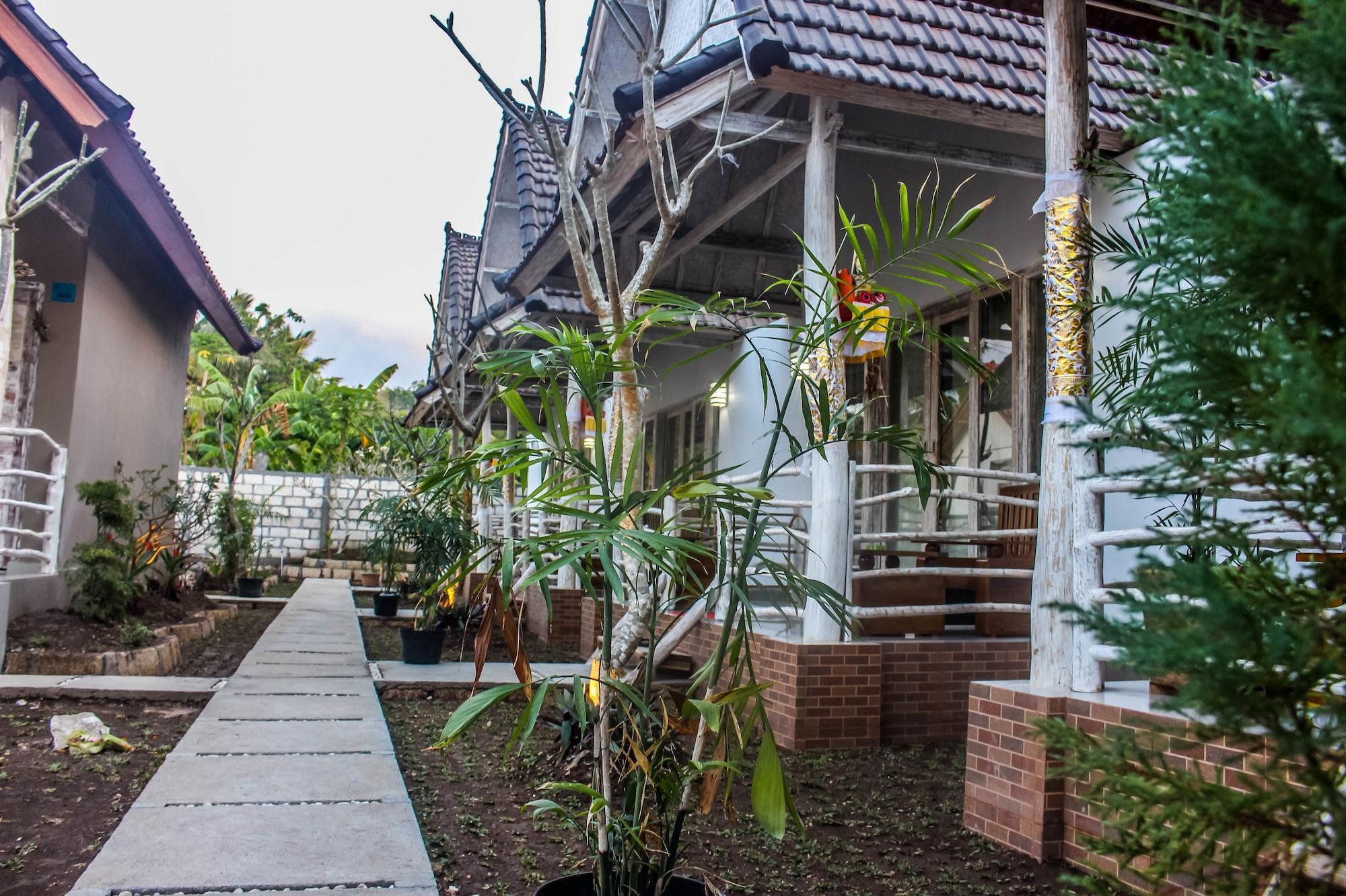Angels Bungalow Nusa Penida Ped Exterior foto